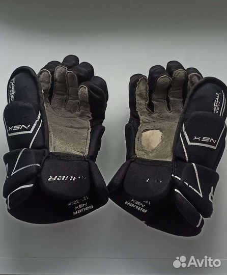 Краги хоккейные bauer