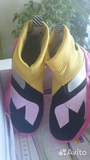 Кроссовки-носки для девочки, слипоны