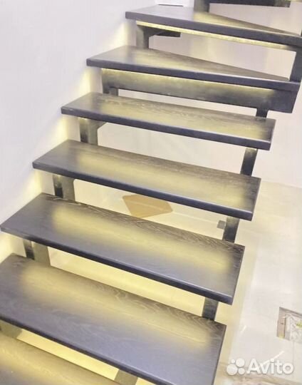 Подсветка лестницы с датчиками движения