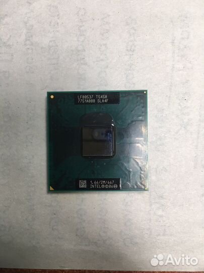 Процессоры для ноутбуков intel / AMD