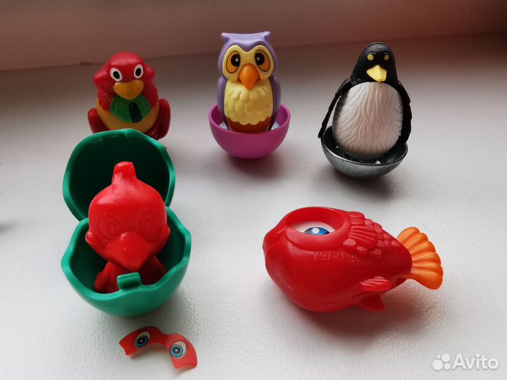 Киндер детеныши/малыши в яйце, неваляшки