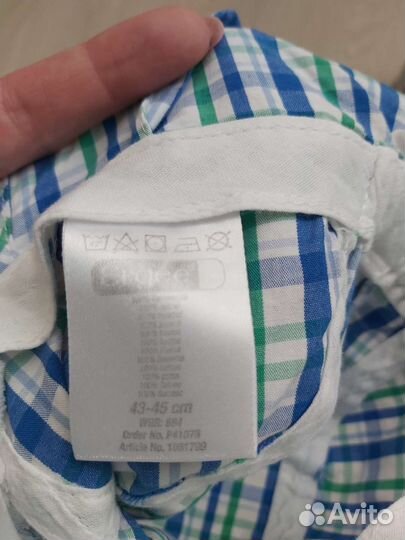 Панама детская, 6-9мес, 43-45 см, 46-48см