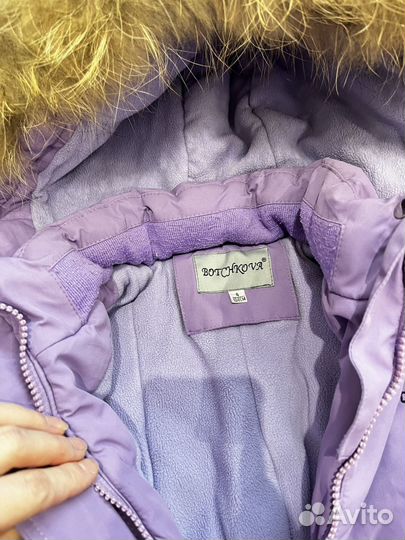 Зимний костюм для девочки 104