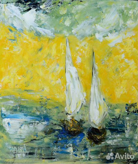 Картина маслом на холсте