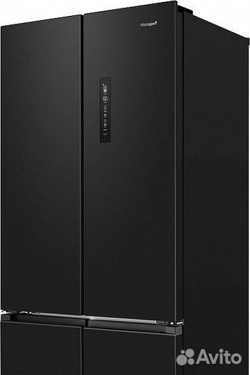 Холодильник weissgauff WFD 450 Built-in Inverter NoFrost Dark Inox