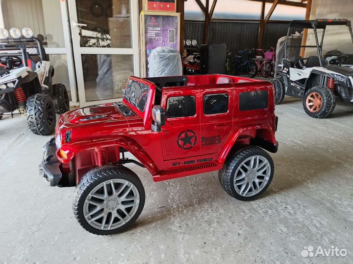 Детский электромобиль Джип