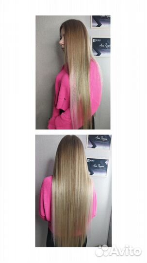 Наращивание биопротеиновых волос