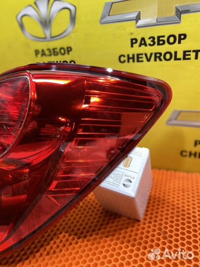 Задний правый фонарь шевроле авео