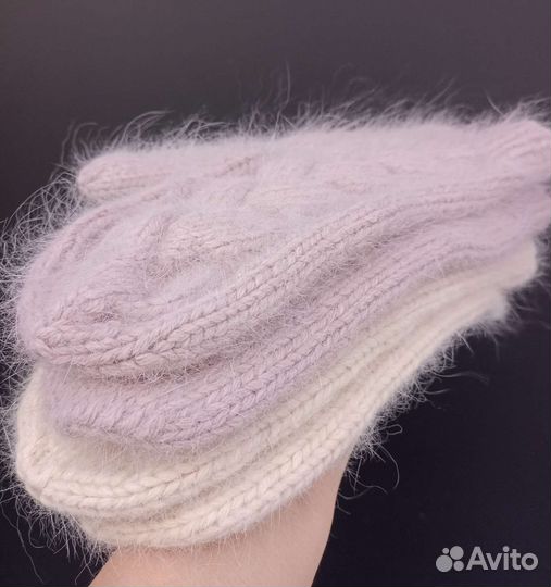 Варежки из ангоры