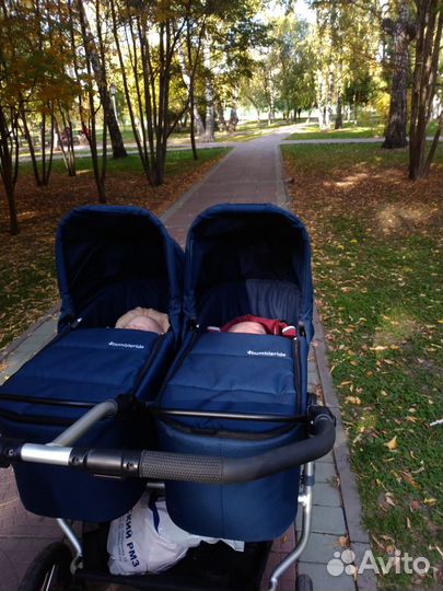 Коляска для двойни Bumbleride Twin