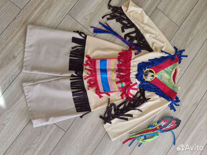 Прокат костюм индейца