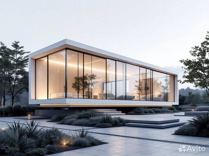 Модульный дом из морского контейнера