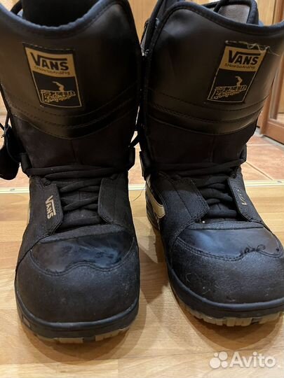 Сноуборд Bone Bubble с креплениями и боты Vans