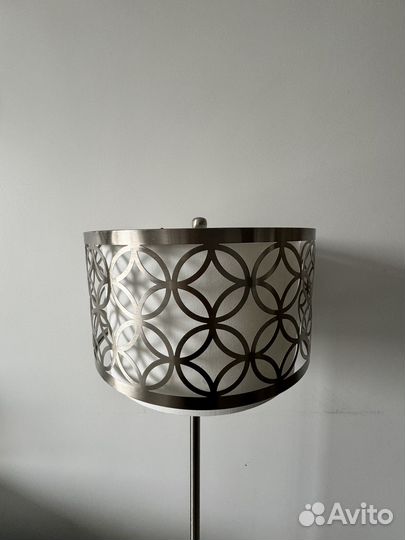 Торшер напольный с абажуром