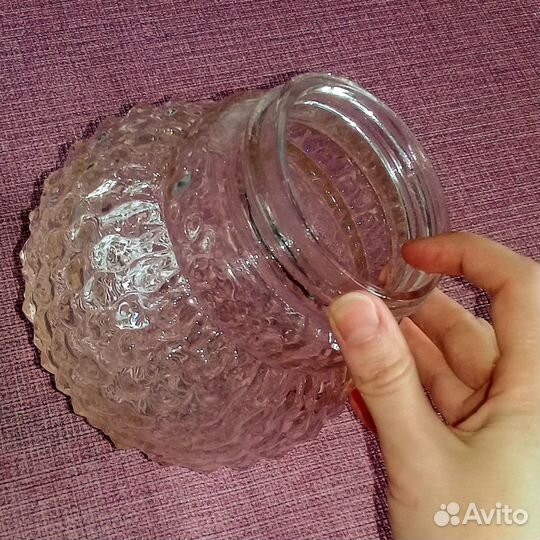 Плафон стекло под хрусталь СССР