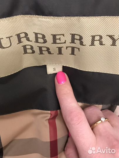 Пуховик парка Burberry новая