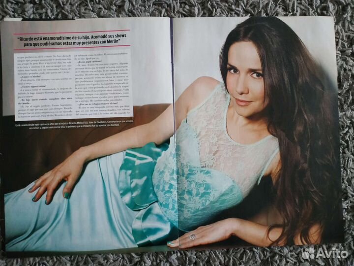 Аргентинская статья Наталия Орейро Natalia Oreiro