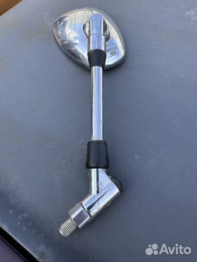 Зеркало хром левое Suzuki B-king GSX