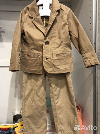 Фирменные нарядные вещи мальчику 3-4 года