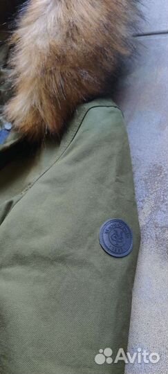 Парка-пальто женское Mark O'Polo хаки