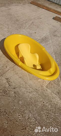 Ванночка для купания с горкой