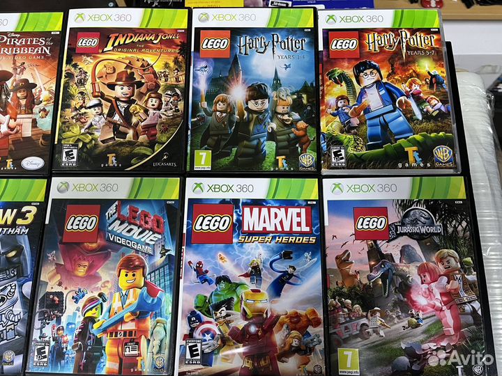 Игры серии Lego для Прошитого Xbox 360