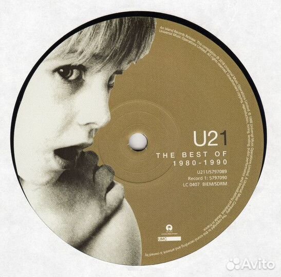 Винил U2 – The Best Of 1980-1990 (2LP)