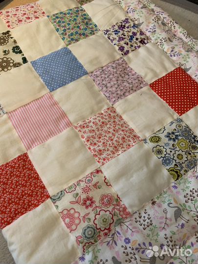 Детское лоскутное одеяло