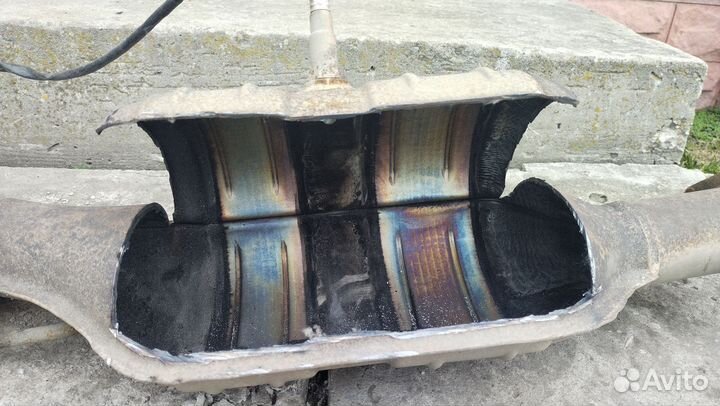 Часть глушителя без катализатора Volvo xc90