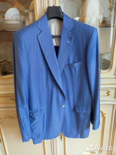 Пиджак мужской синий JM icon оригинал