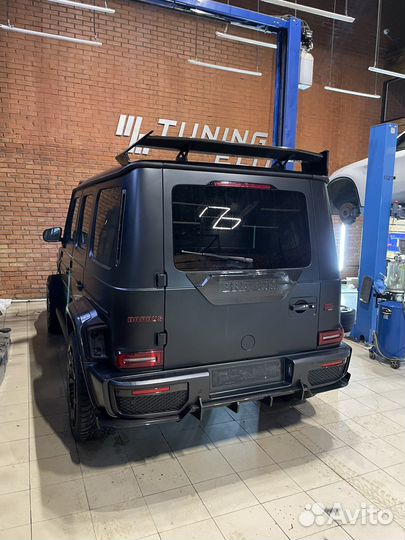 Спойлер карбон на Mercedes G63 тюнинг