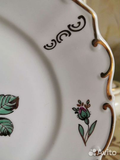 Тарелка антикварная