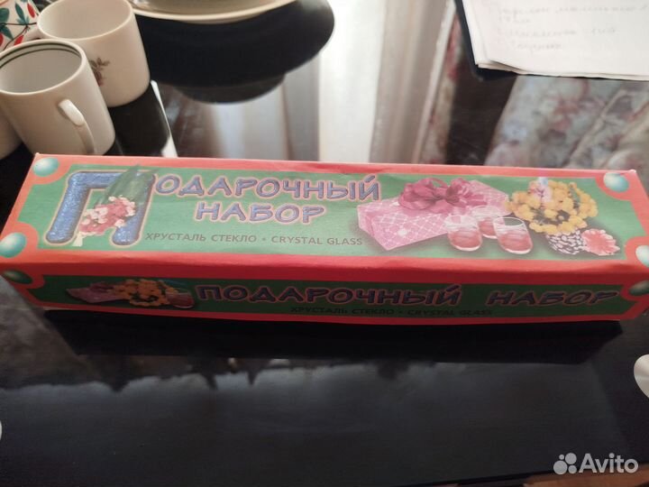 Хрустальные рюмки, стопки