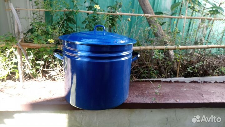 Кастрюля эмалированная 40 литров