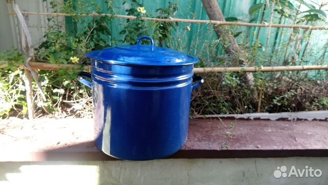 Кастрюля эмалированная 40 литров