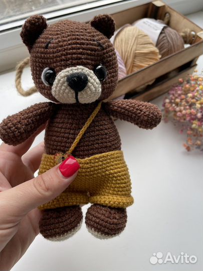Игрушки вязаные крючком