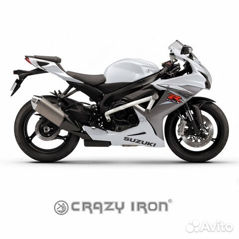 Защита race rail crazy iron suzuki GSX-R600