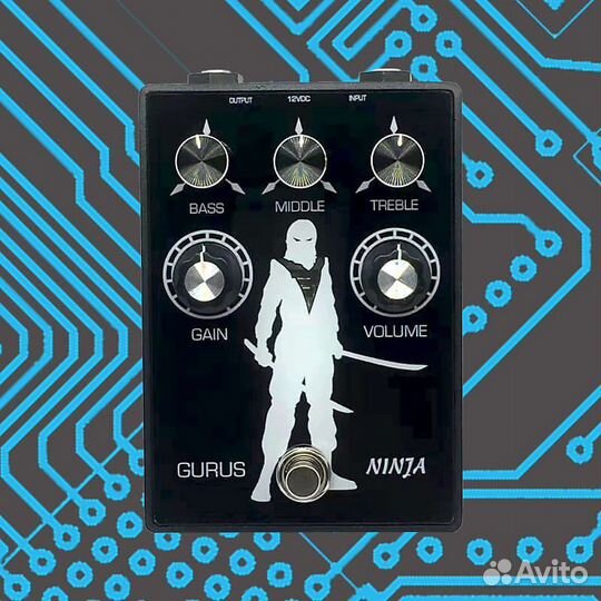 Ламповый дисторшн Gurus Ninja Tube Distortion