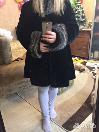 Шуба мутоновая