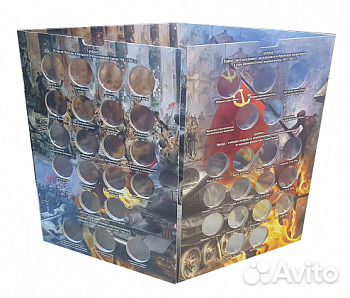 Альбом для 40 монет 70 лет Победы