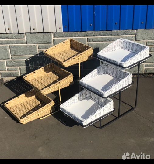 Плетеные корзины для хранения