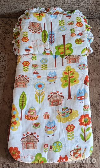 Набор в коляску и плед