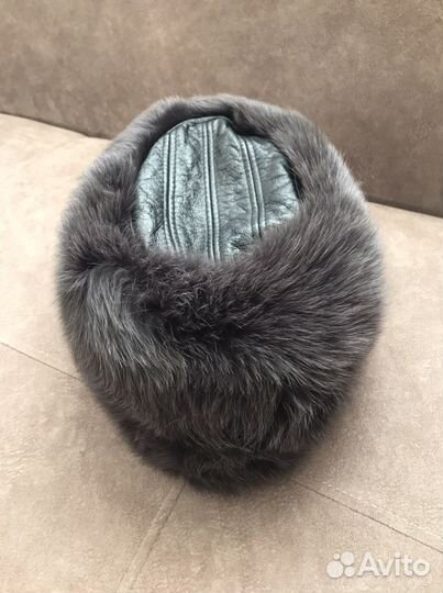 Женская меховая шапка