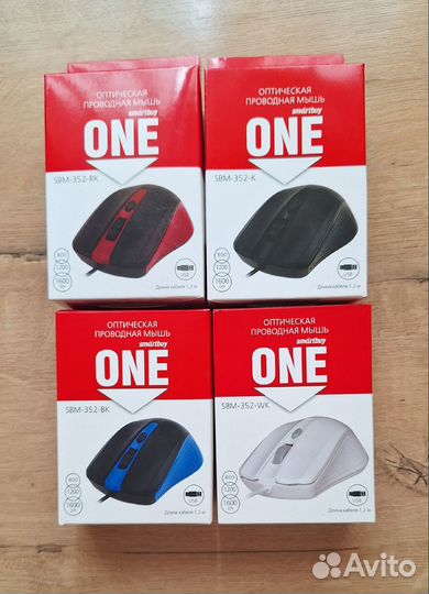 Продам мышь проводная Smartbuy ONE 352