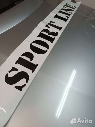 Наклейка на лобовое стекло