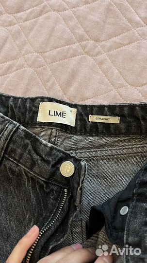 Джинсы lime с разрезами 36