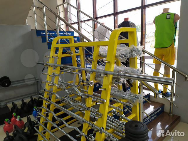 Гриф олимпийский прямой 220см d-50mm