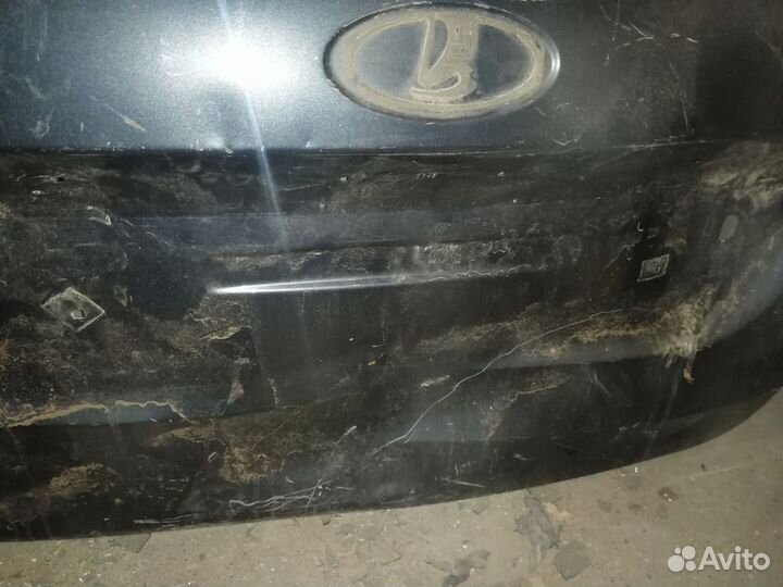 Дверь багажника LADA Granta Liftback цвет черный