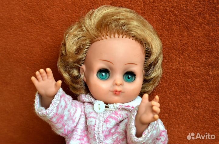 Кукла Бигги пухлик ГДР вся виниловая редкая