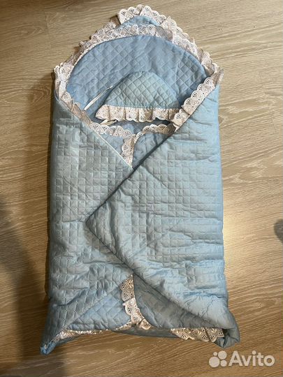 Конверт на выписку для мальчика летний